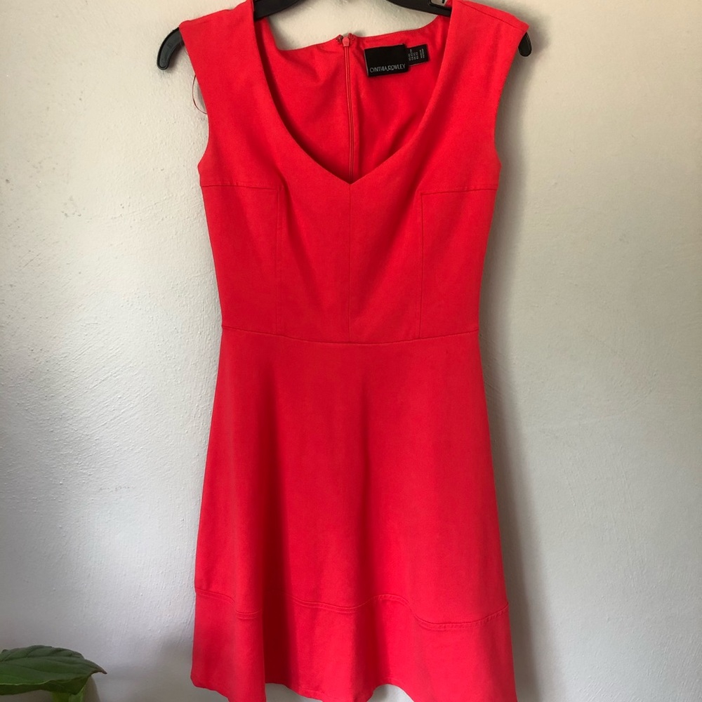 Cynthia Rowley v-neck a-line Dress